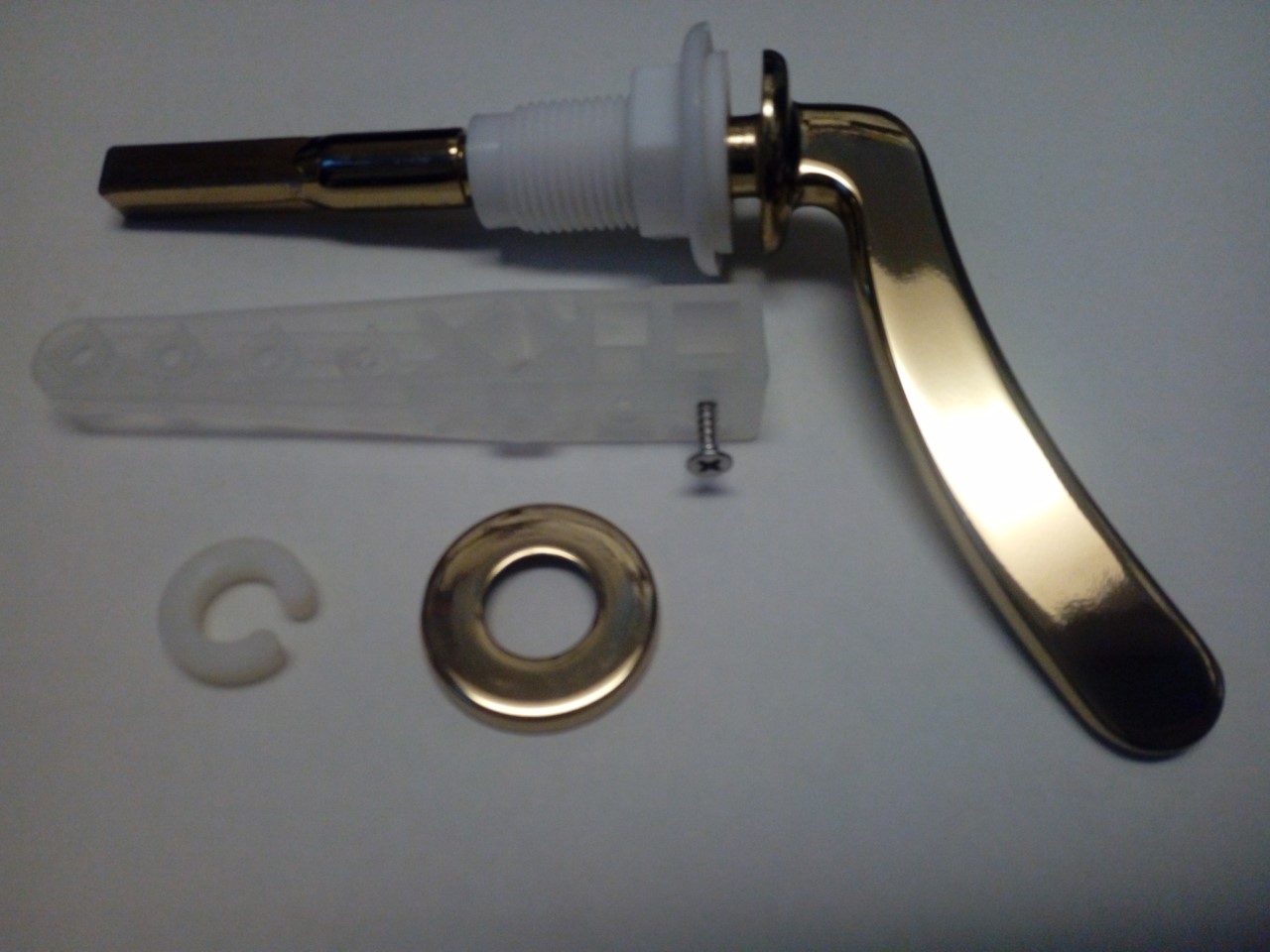 fluidmaster flushing lever chrome